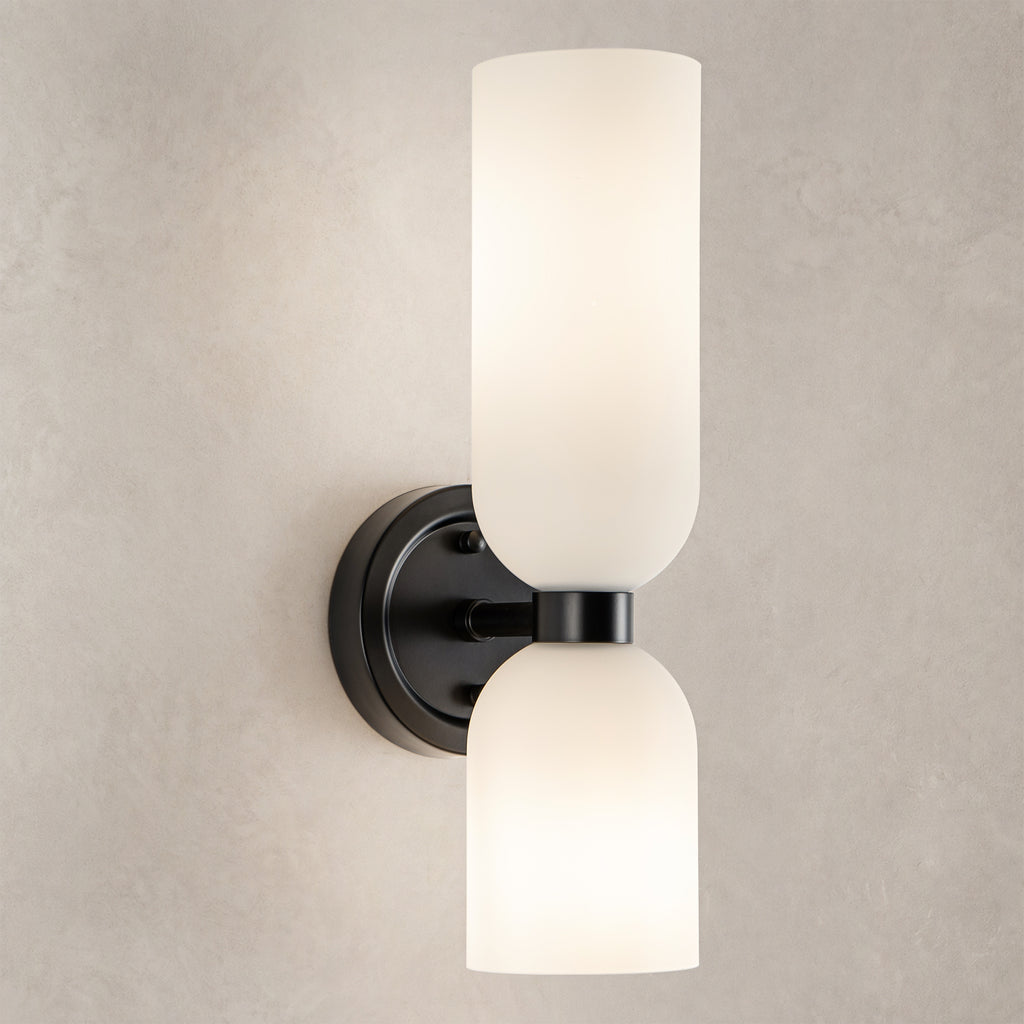 TIFEROR Vanity Wall Sconces, Modern Hardwired Dimmable LED Wall Lights