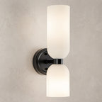 TIFEROR Vanity Wall Sconces, Modern Hardwired Dimmable LED Wall Lights