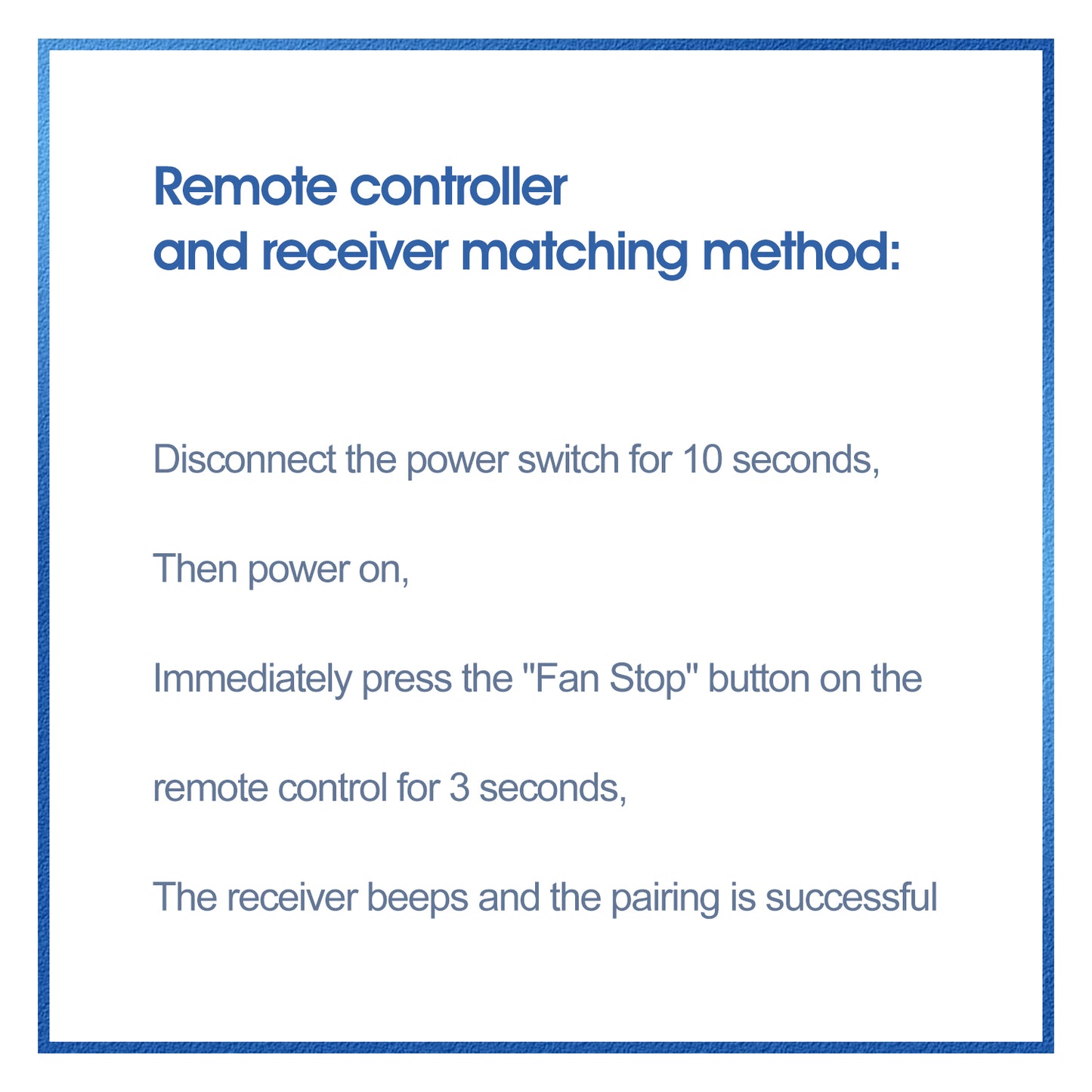 Ceiling Fan Remote Control