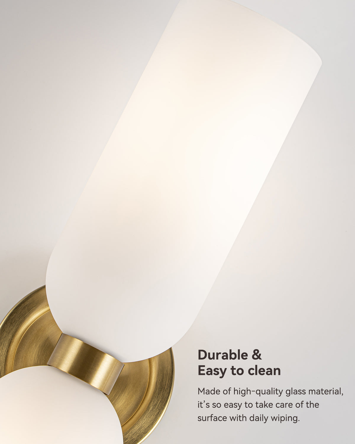 TIFEROR Vanity Wall Sconces, Modern Hardwired Dimmable LED Wall Lights
